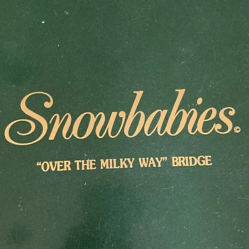Deptpartment 56 Snowbabies “Over The Milky Way” Bridge